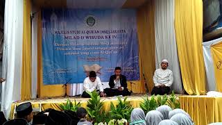 Pembacaan AL-QURAN Di Majelis Studi Al-quran (MSQ) Di Jakarta Barat Cengkareng