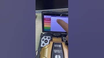 HD set single mode trên máy hàn view 6L - set single mode on inno splicing machine view 6l