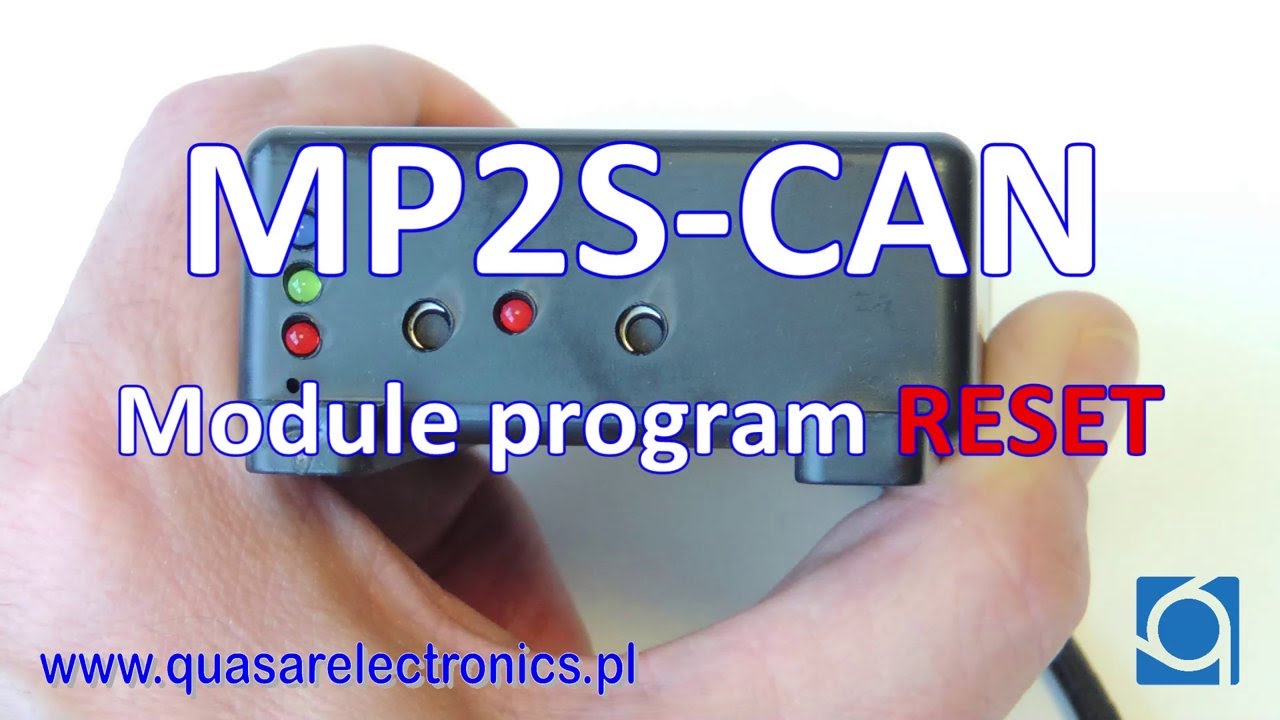 MP2S-CAN Jak skasować numer programu ? NIE RÓB TEGO !!! - YouTube