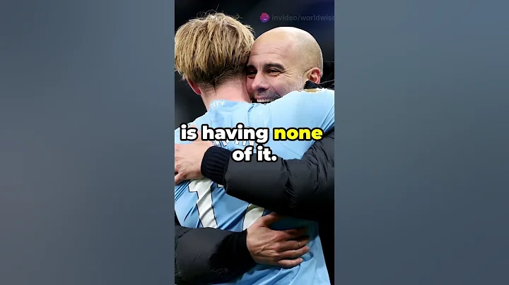 Pep Guardiola SHUTS DOWN Kevin De Bruyne Transfer Rumors!  #manchestercity #kevindebruyne #shorts