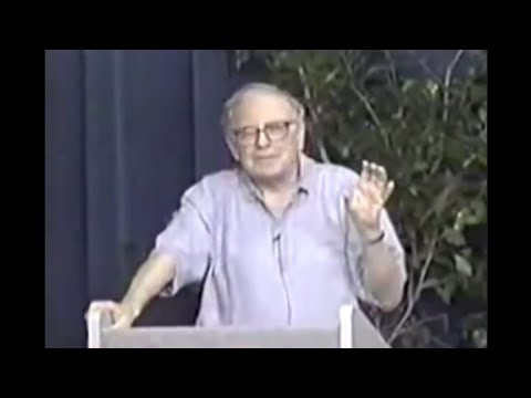 Warren Buffett | Lecture | University Of Florida | 1998 thumbnail