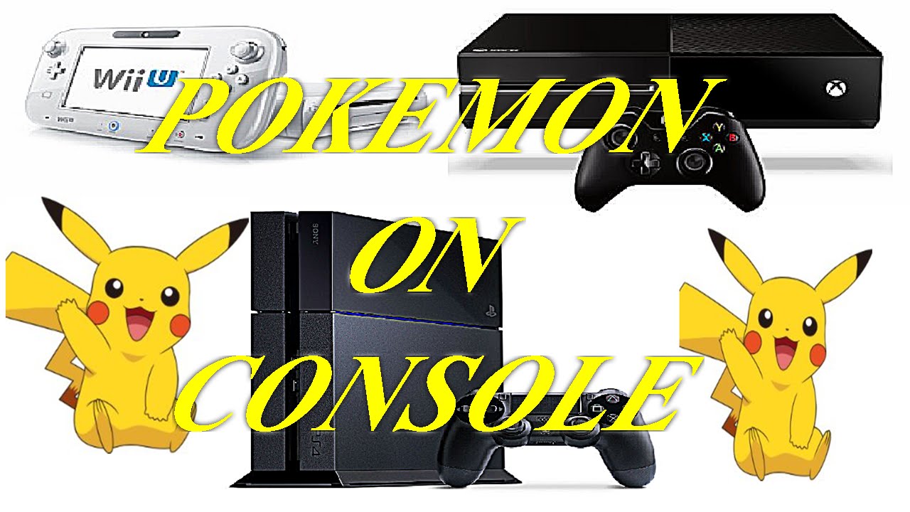 Open World Pokemon Console Version Game Idea YouTube