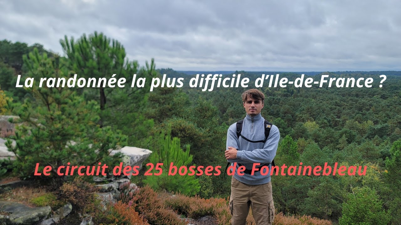 La randonnée la plus difficile d'Ile-de-France ? Le circuit des 25 bosses de Fontainebleau