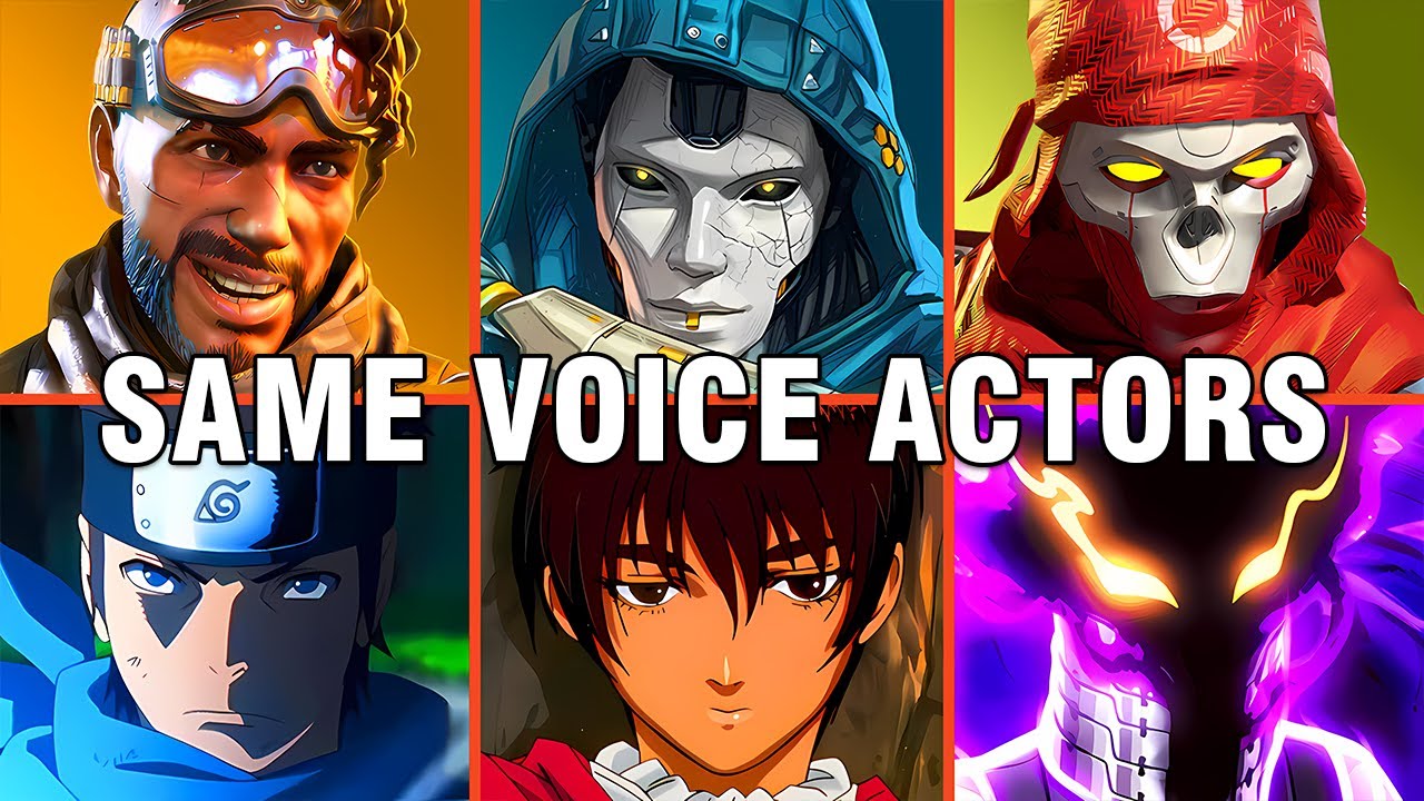 APEX LEGENDS All Characters Japanese Dub Voice Actors Seiyuu Same Anime Characters