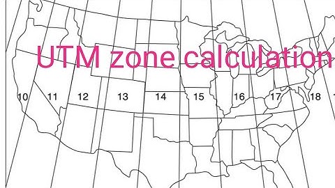 UTM zone  calculation ।@geo. study centre (Abhijit sir)..