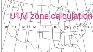 UTM zone calculation ।@geo. study centre (Abhijit sir)..