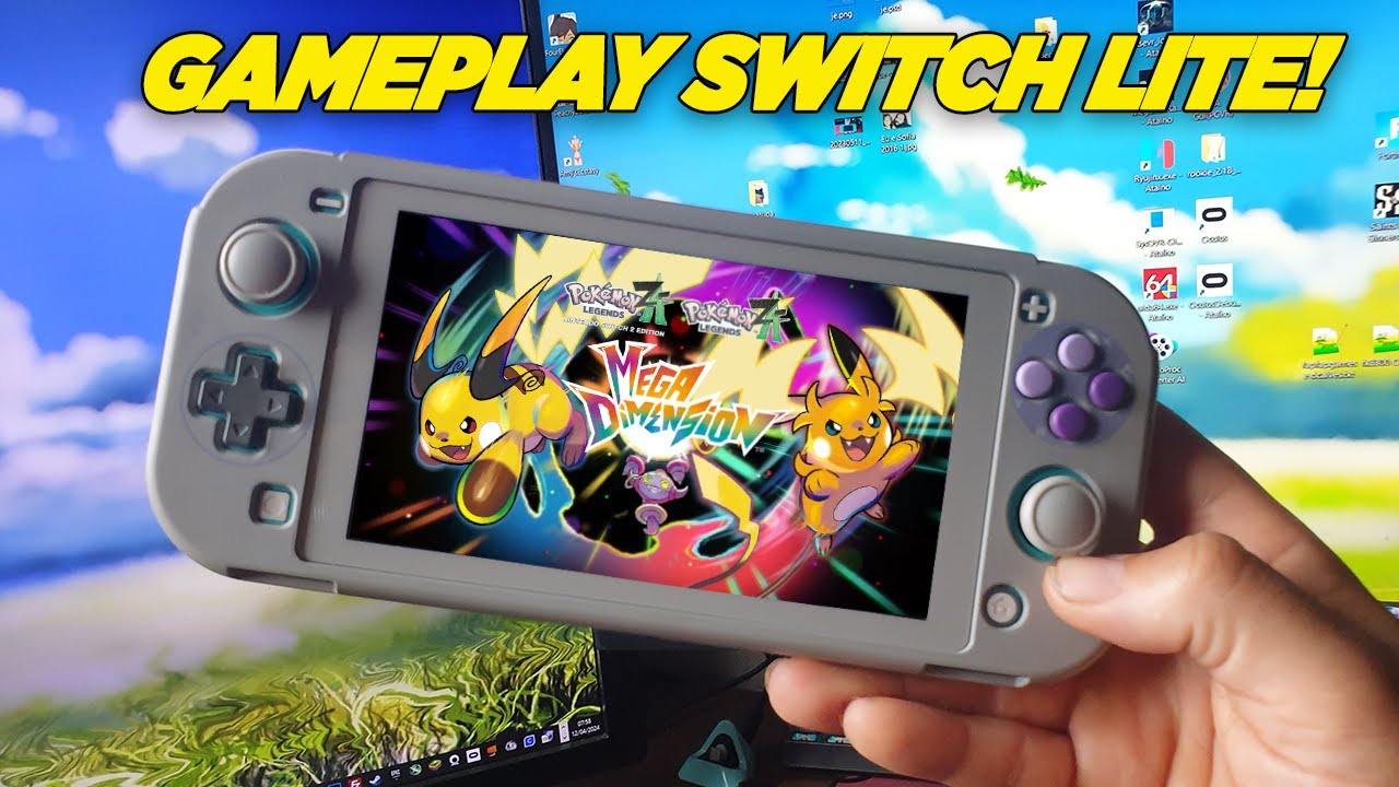 Início de Gameplay Pokémon Legends Z-A Mega Dimension no Nintendo
