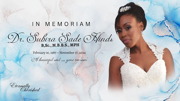 Dr  Subira Hinds Funeral Service
