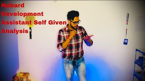 NABARD Development assistant Self Given Analysis… Exam Level,Attempts 1pm shift