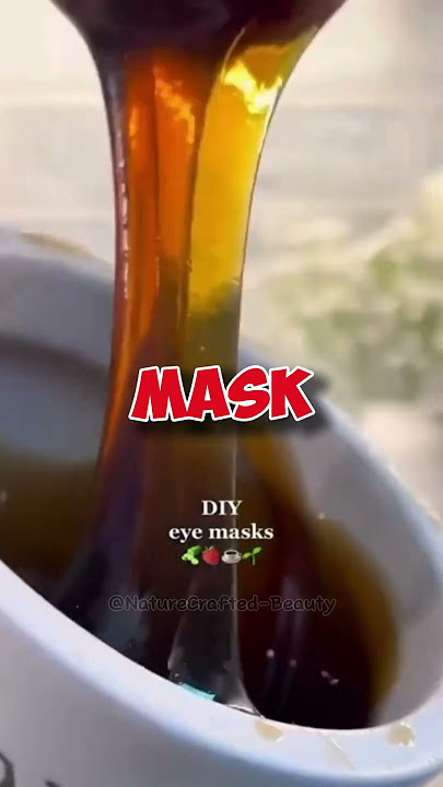 ✨ DIY Under-Eye Mask Sets! 🌿#diyskincare #skincareroutine  #skincare #diybeautycare #youreyes