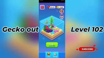 Gecko Out Level 102 Walkthrough 🧩 | Step-by-Step Puzzle Guide | SolutionGuruji