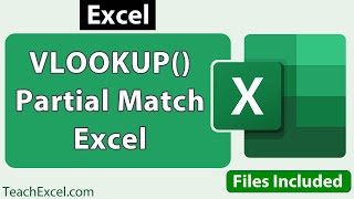 Vlookup on Partial Matches in Excel