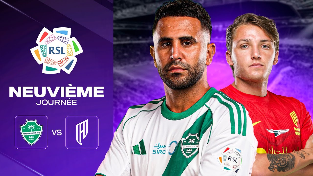 Al-Ahli / Al-Qadsiah I Riyad Mahrez en PETARD contre la bande à Retegui I Match au sommet (SPL J9)