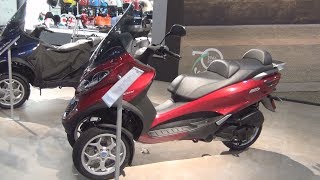 Piaggio Mp3 Business 300 Red Metallic 2017 Exterior And Interior