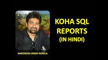 Koha SQL Reports in Koha (LMS)