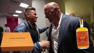 Sports Performance Dana White Gifts SteveWillDoIt Louis Vuitton Backstage Of UFC #266