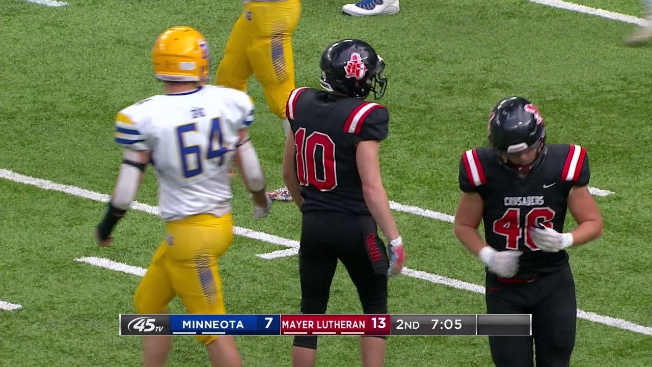 Prep Football Minneota vs Mayer Lutheran, Prep Bowl (11/26/2021)