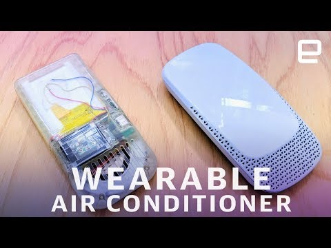 Video: Mit Der Sony Won 'Wearable Air-Conditioner' Bleiben Sie Cool