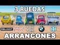 Arrancones en 3 ruedas