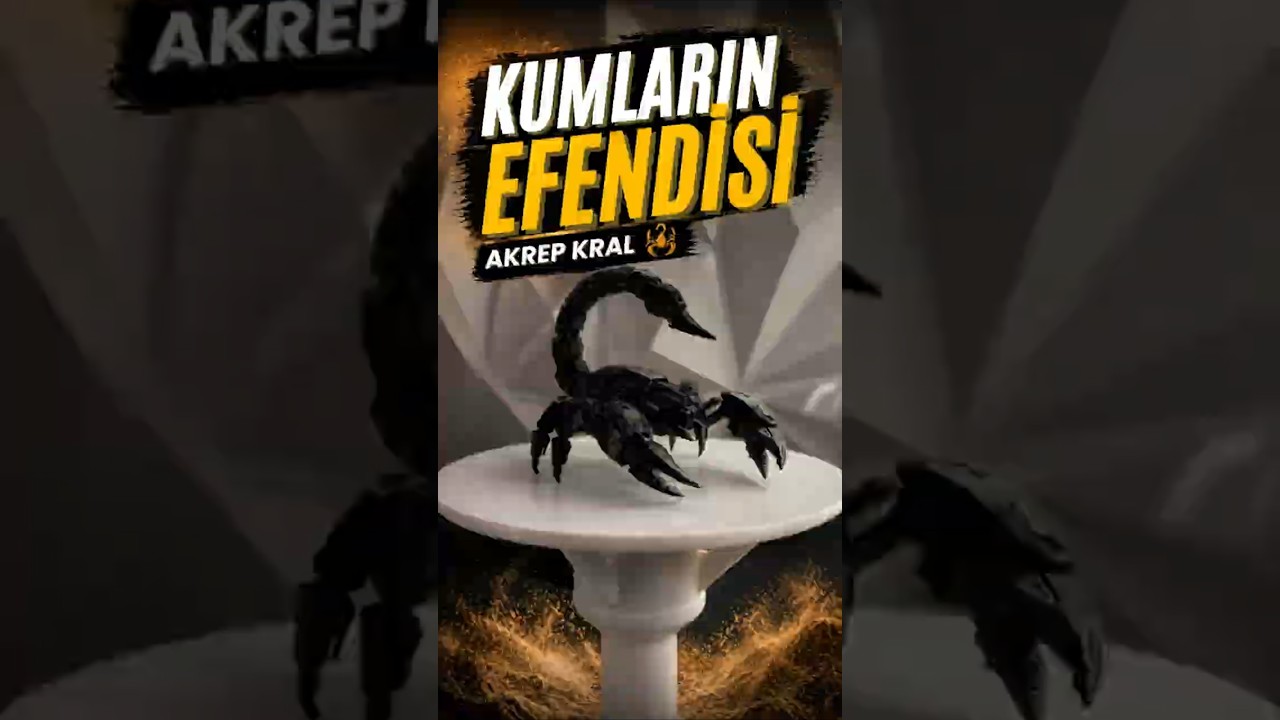 Kumların Efendisi: Akrep Kral 🦂 | 3D Print