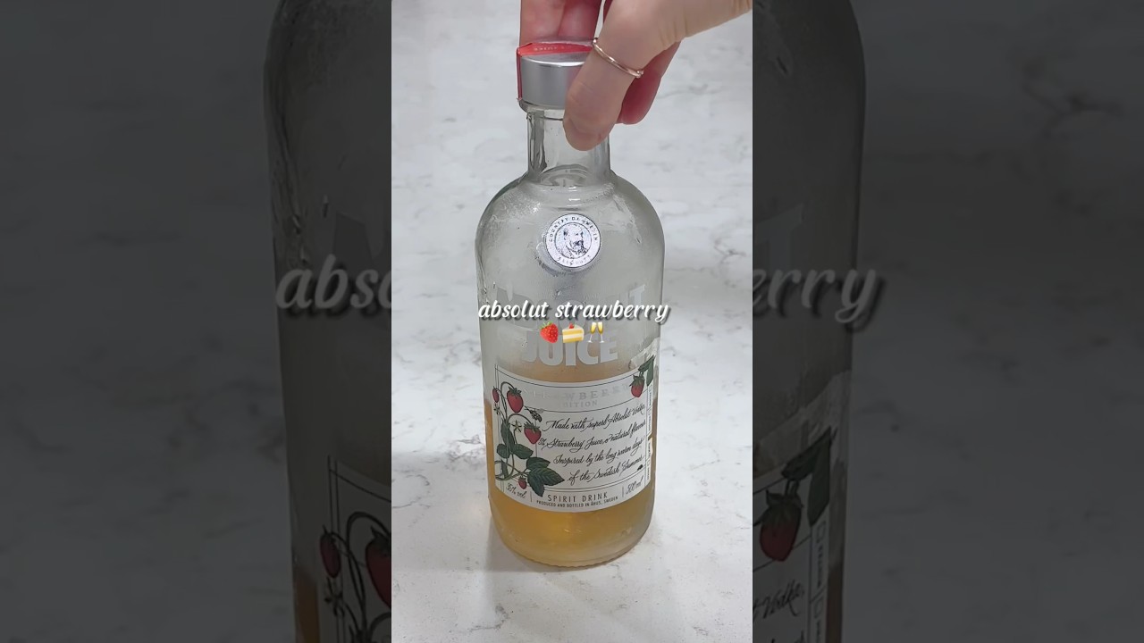Absolut Strawberry🍓🥂 