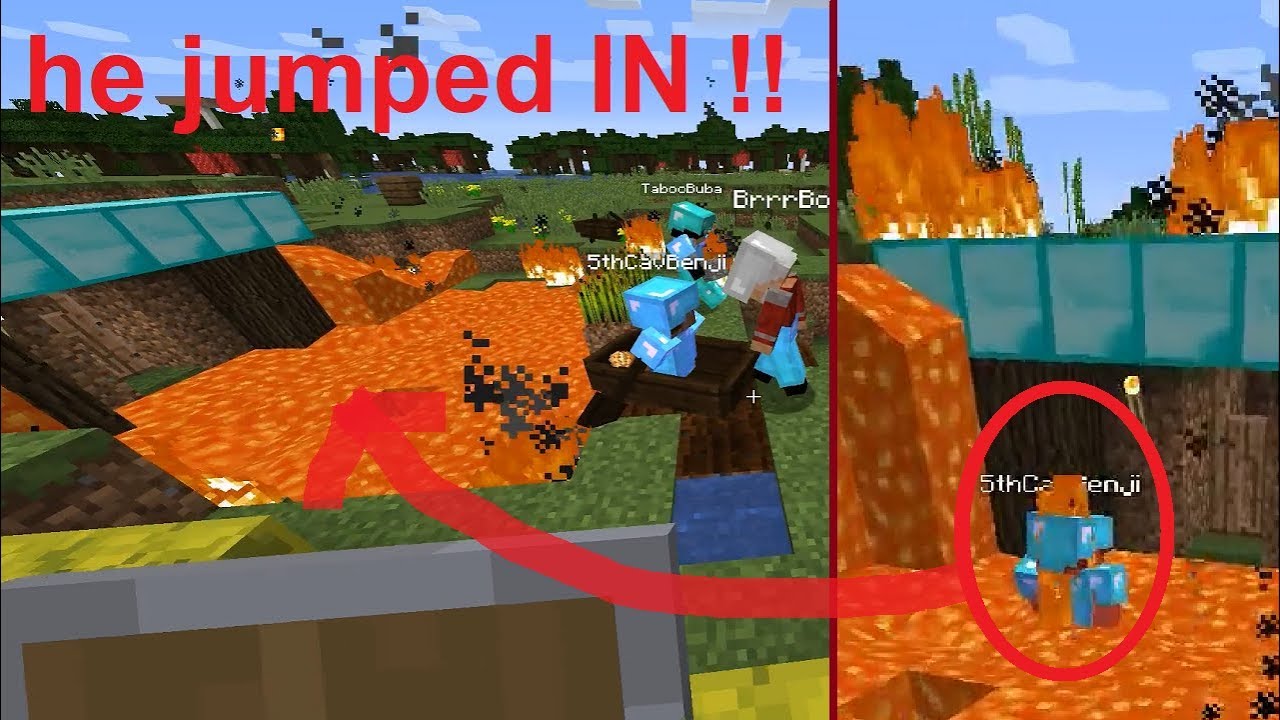 [Minecraft] Full diamond with Mending in Lava?!? YouTube