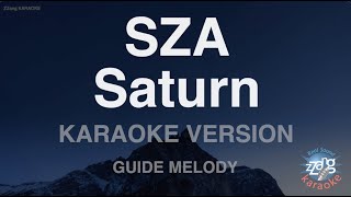 SZA-Saturn (Melody) (Karaoke Version)