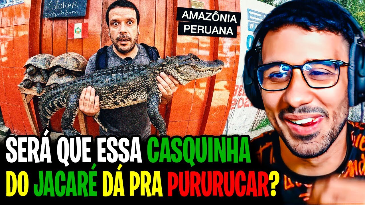 AS COMIDAS MAIS BIZARRAS DA AMAZÔNIA PERUANA QUE TURISTAS NÃO COMEM! ABSOLUT REAGE AO SOU MOCHILEIRO