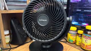 Two fans running at the same time