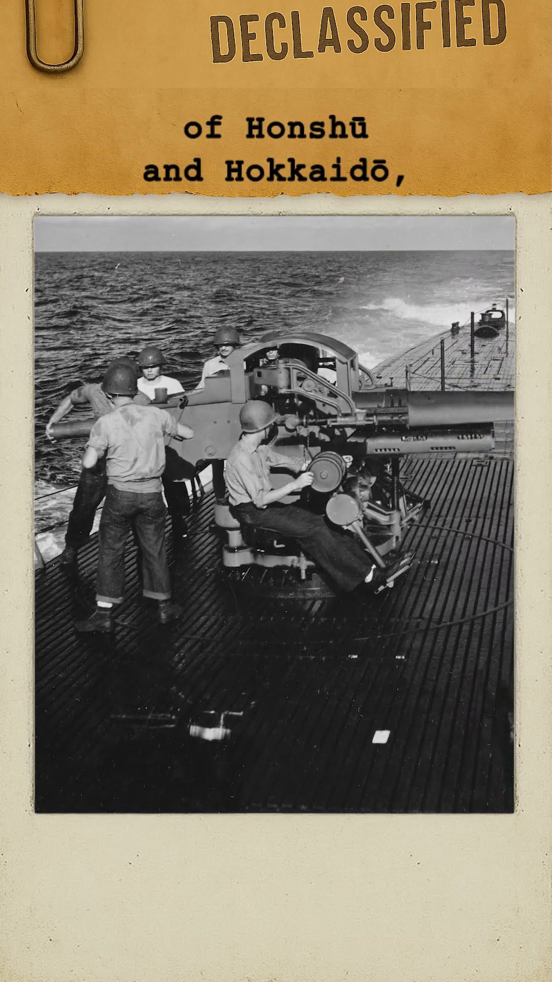 The Submarine That Hounded Japan, USS Sea Dog | #shorts #history