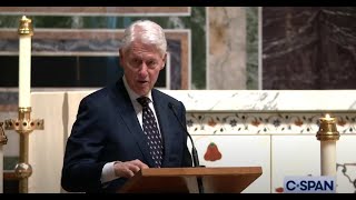 Bill Clinton’s Gives Creepy Eulogy for Ethel Kennedy