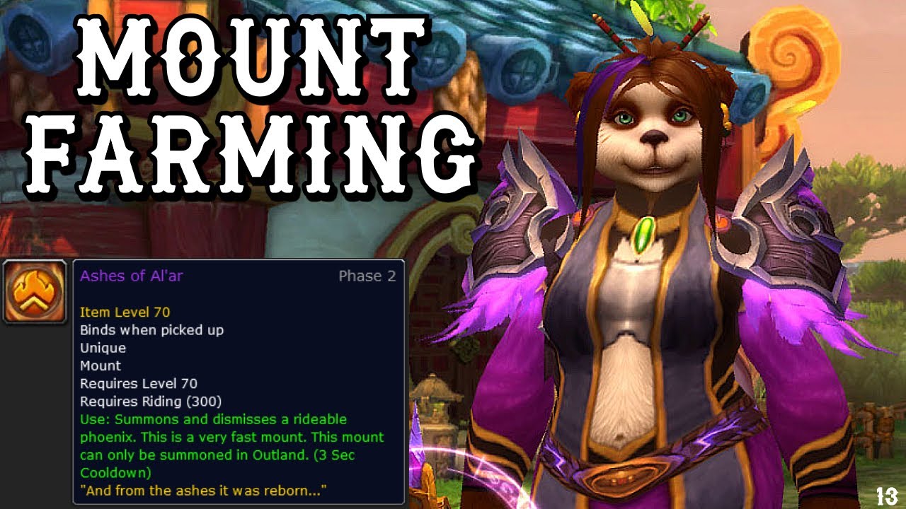 Ashes of Al'ar | Mount Farming | World of Warcraft