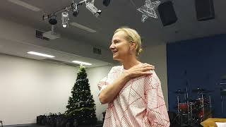 Testimony Evening 2023 @ Redlands Healing Rooms - Alison shares about her shoulder being healed
