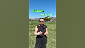 … usually just a predefined script meant to keep things professional, consistent, and legally safe