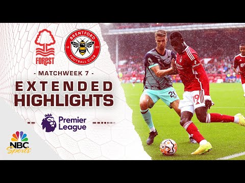 Nottingham Forest v. Brentford | PREMIER LEAGUE HIGHLIGHTS | 10/1/2023 | NBC Sports