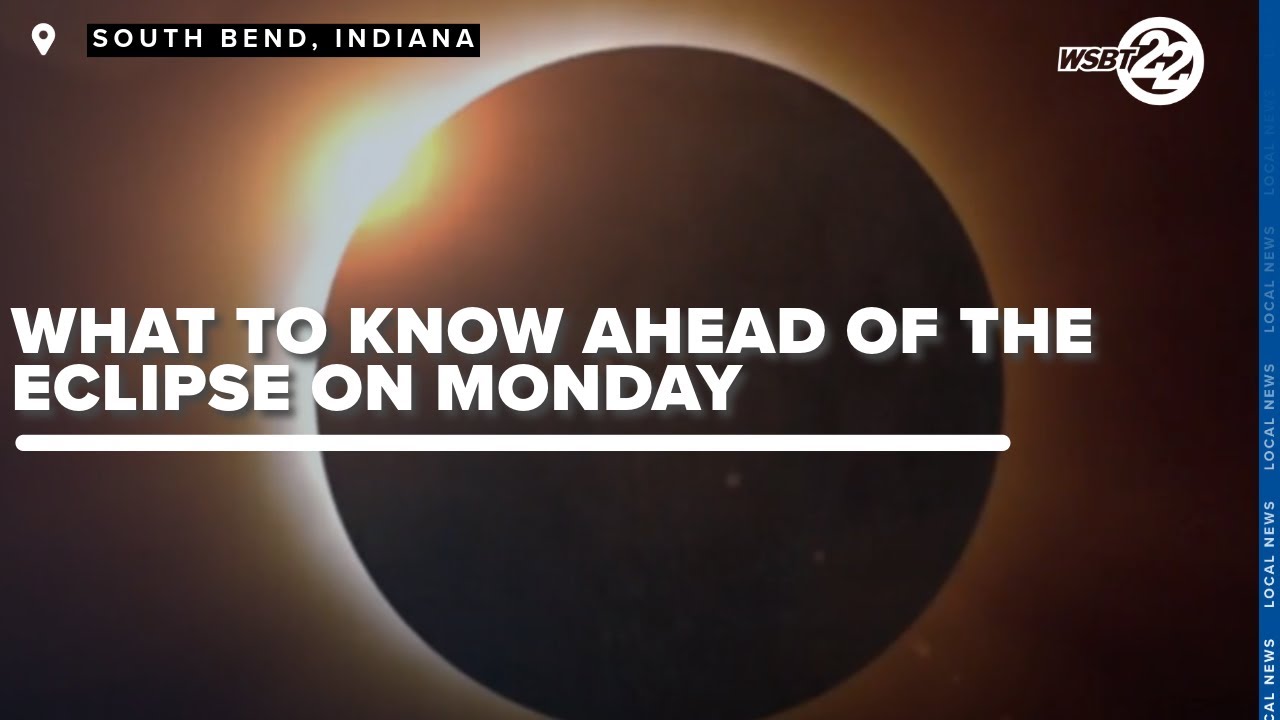 What to know ahead of the solar eclipse on Monday - YouTube
