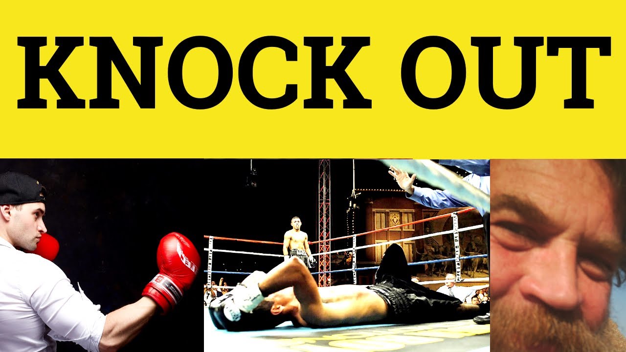 Knock-out  Significado de knock-out