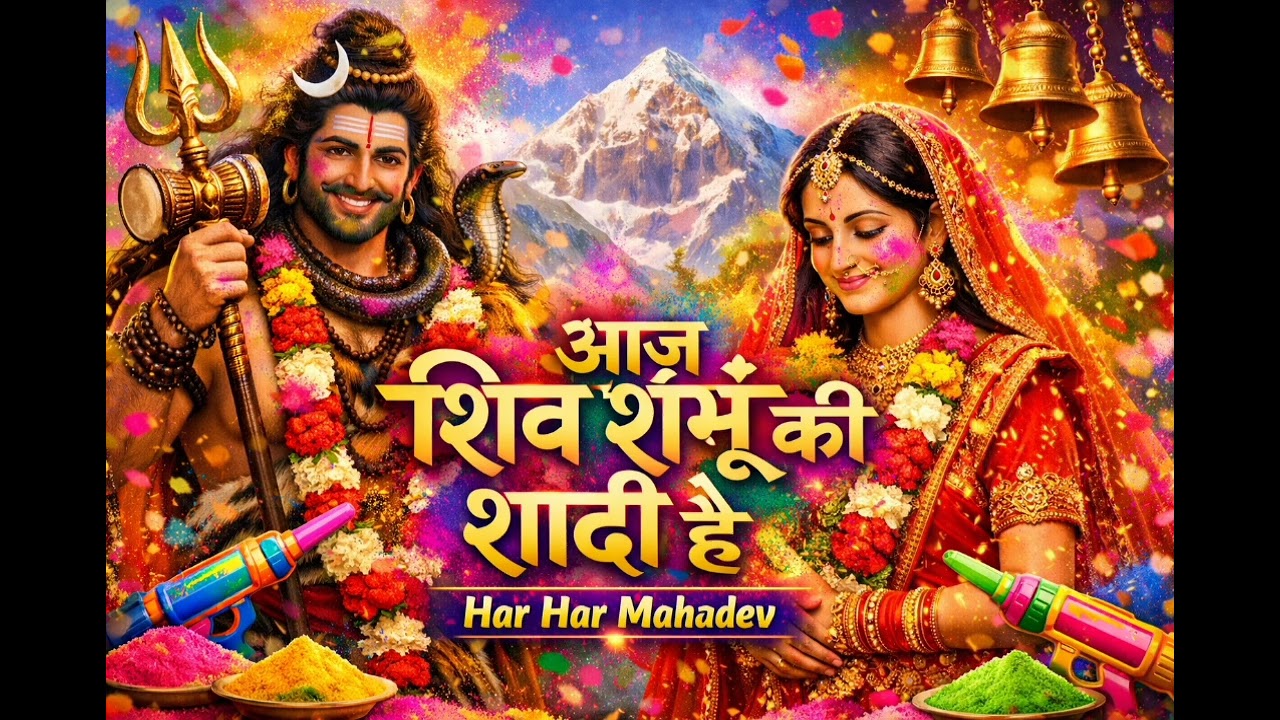 Aaj Shiv Shambhu Ki Shaadi Hai – Holi Special Bhajan 2026