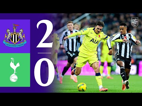 Newcastle United 2-0 Tottenham Hotspur | Carabao Cup Highlights