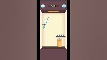 Rescue Cut puzzle game cat mode 6 complete || hrgames