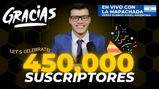 JOSE YOUTUBER LIVE desde Buenos Aires: Celebrando 450K Suscriptores!!!