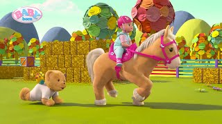 Emma jezdí na koni! První společná vyjížďka 👶🐴 | Díl 14 | Animovaný seriál BABY born