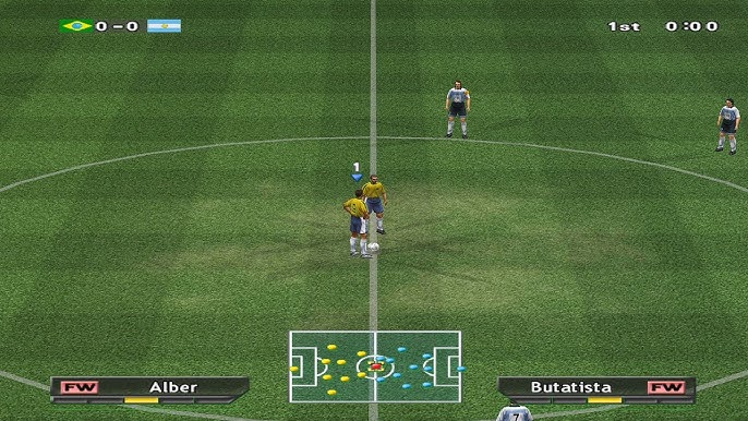 Curiosidade aleatória, na versão de PS2 do FIFA 2002 os