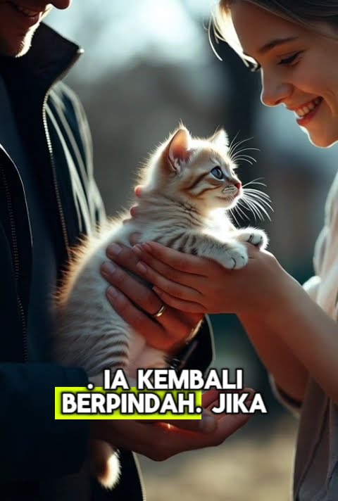 Hugged for a while, then gave it to someone else 😭🐱 #shorts #trending #viral