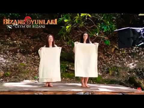 Bizans oyunları  maya kızları dansı kamera arkası