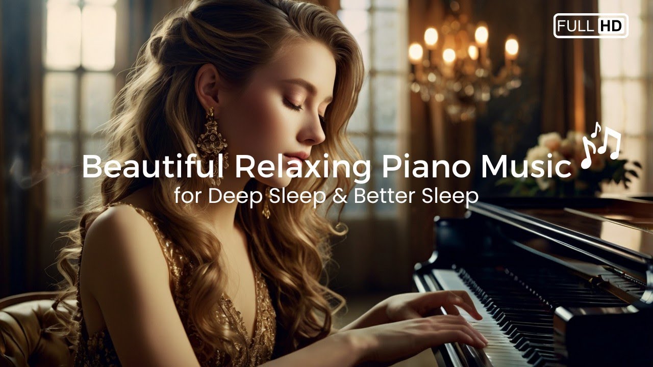 Relaxing Music Piano 🎶 Healing Piano Music for Deep Sleep and Serenity ...
