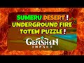 Underground fire totem puzzle  genshinimpact