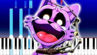 I'm Not A Monster 4 - Poppy Playtime Chapter 3 - Happy Face (Piano Tutorial)