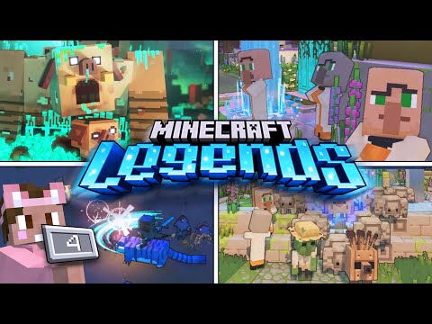 Видео: Minecraft Legends #4 - Тяжелая оборона