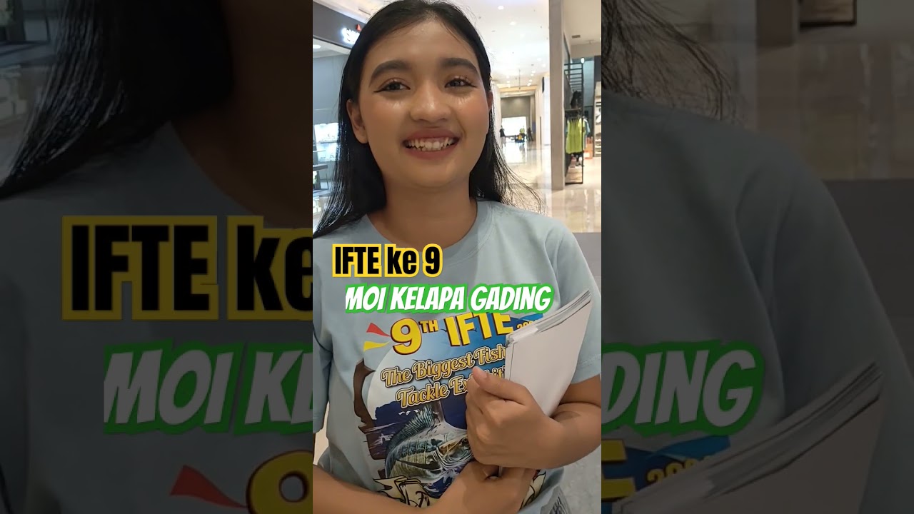 Pameran Mancing  IFTE ke 9 - MOI Kelapa Gading Jakarta. 